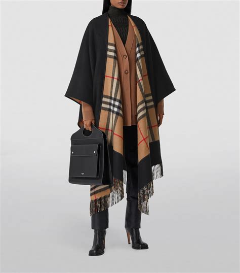 burberry giacchetto|burberry cashmere cape jacket.